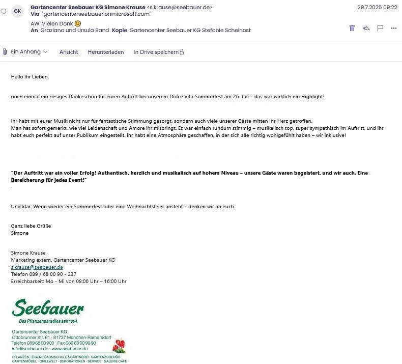 Referenz Gartencenter