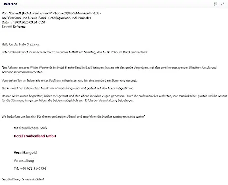 Bild in der Bildergallerie zu Referenzen & Kundenstimmen